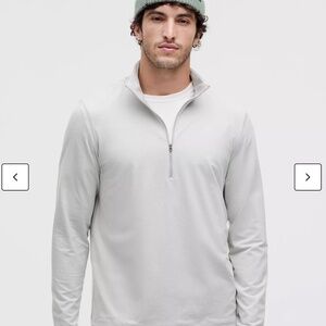 Lululemon Soft Jersey Half Zip LG